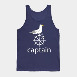 Captain and seagull Tank Top